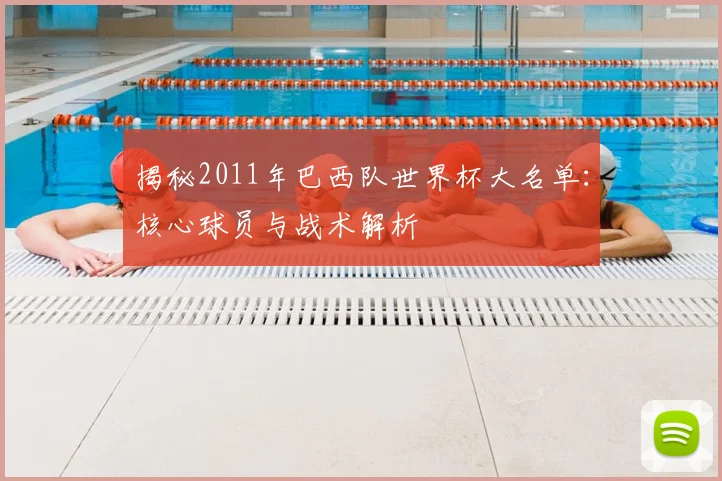 揭秘2011年巴西队世界杯大名单:核心球员与战术解析